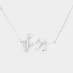 Take Notes Necklace