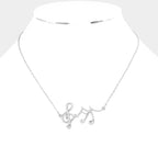 Take Notes Necklace